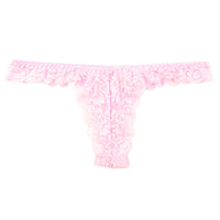 ラ・ポーム ストレッチレースTバックショーツ 透け感×フィット感 女性らしさ引き立つ浅めタイプ ランジェリー 323003