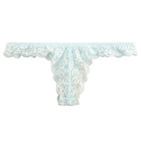 ラ・ポーム ストレッチレースTバックショーツ 透け感×フィット感 女性らしさ引き立つ浅めタイプ ランジェリー 323003