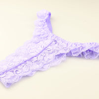 ラ・ポーム ストレッチレースTバックショーツ 透け感×フィット感 女性らしさ引き立つ浅めタイプ ランジェリー 323003