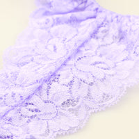 ラ・ポーム ストレッチレースTバックショーツ 透け感×フィット感 女性らしさ引き立つ浅めタイプ ランジェリー 323003