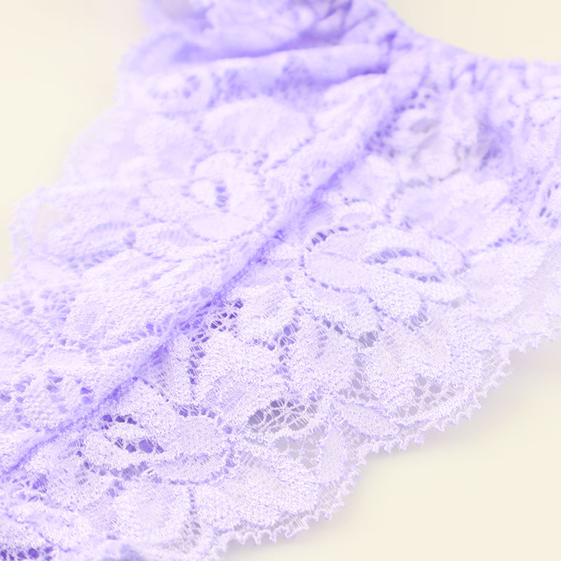 ラ・ポーム ストレッチレースTバックショーツ 透け感×フィット感 女性らしさ引き立つ浅めタイプ ランジェリー 323003