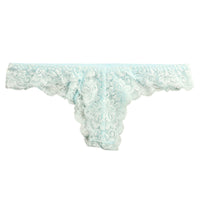 ラ・ポーム ストレッチレースハーフバックショーツ 透け感×フィット感 女性らしさ引き立つ浅めタイプ ランジェリー 323004