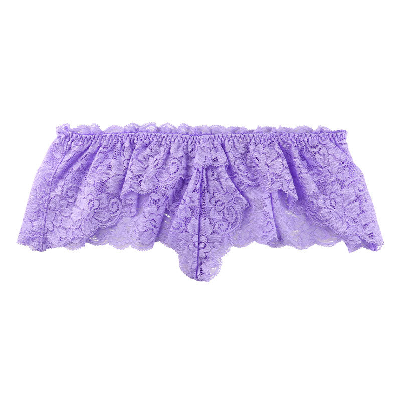 ラ・ポーム ゴージャス総レース Gストリング スカートデザイン セクシーショーツ 323005