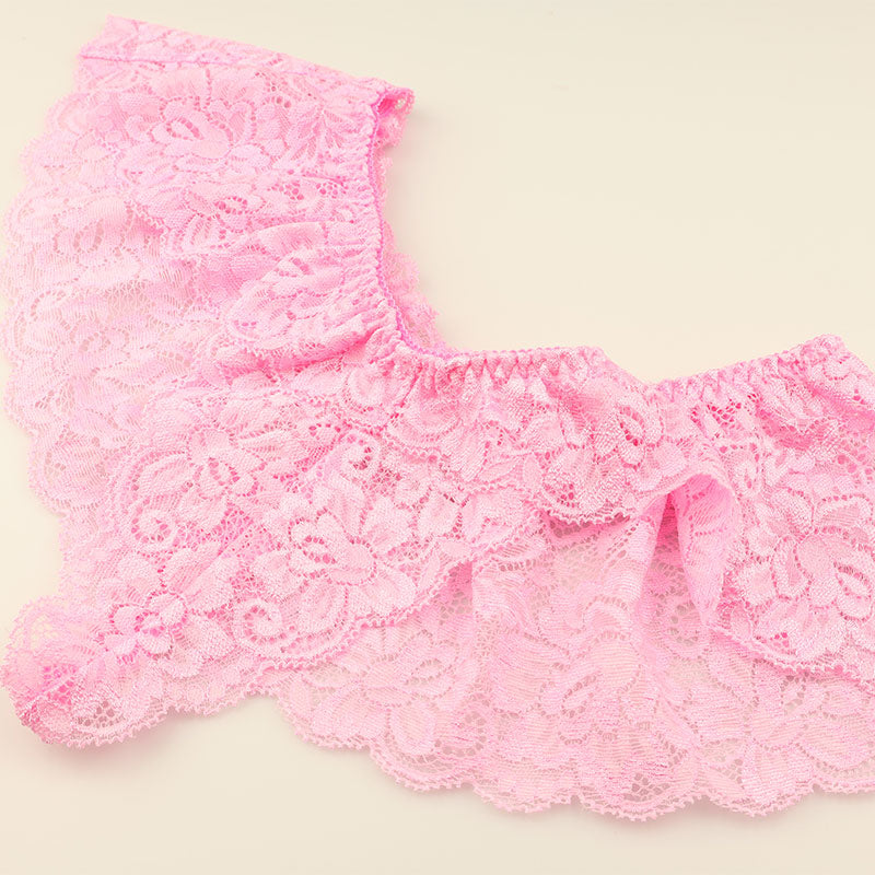 ラ・ポーム ゴージャス総レース Gストリング スカートデザイン セクシーショーツ 323005