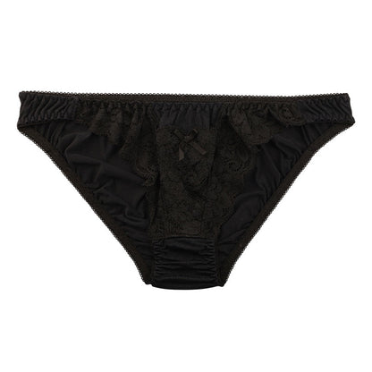 La Paum Full-Back Shorts, SSS Fabric, Stretch Lace, Thin, Sheer, with Secret Pocket, Product Number: 324004