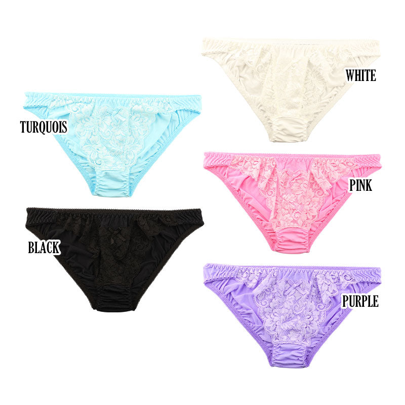 La Paum Full-Back Shorts, SSS Fabric, Stretch Lace, Thin, Sheer, with Secret Pocket, Product Number: 324004