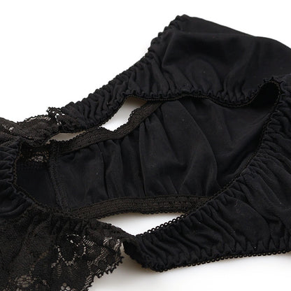 La Paum Full-Back Shorts, SSS Fabric, Stretch Lace, Thin, Sheer, with Secret Pocket, Product Number: 324004