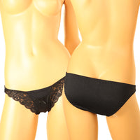 La Paum Full-Back Shorts, SSS Fabric, Stretch Lace, Thin, Sheer, with Secret Pocket, Product Number: 324004