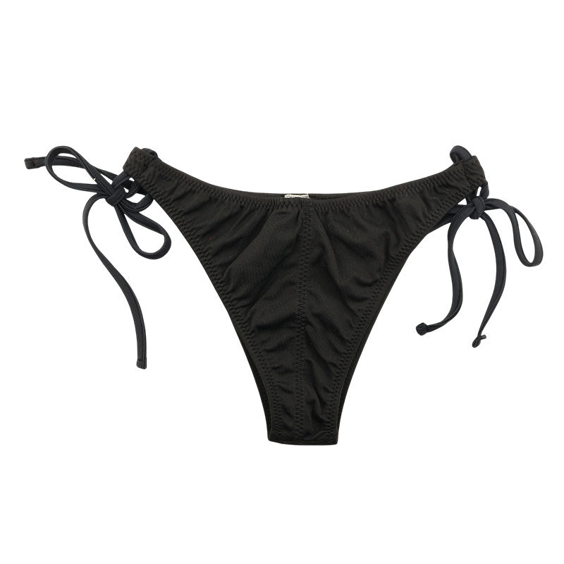 La-Pomme MFS Fabric Half-Back Shorts with Side String Design for a Soft Fit 419034