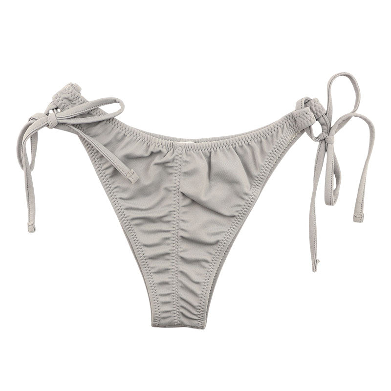 La-Pomme MFS Fabric Half-Back Shorts with Side String Design for a Soft Fit 419034