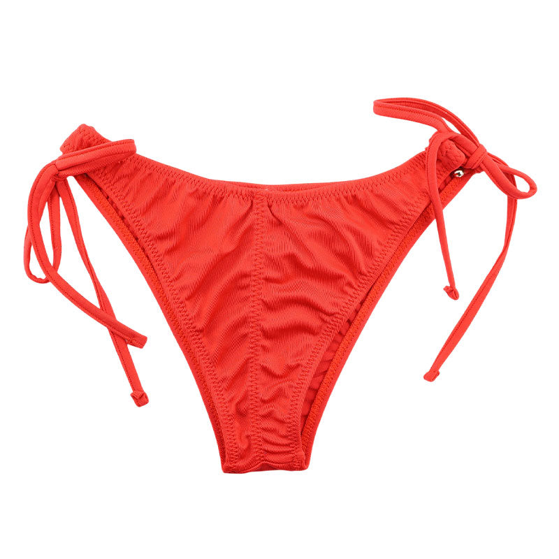 La-Pomme MFS Fabric Half-Back Shorts with Side String Design for a Soft Fit 419034