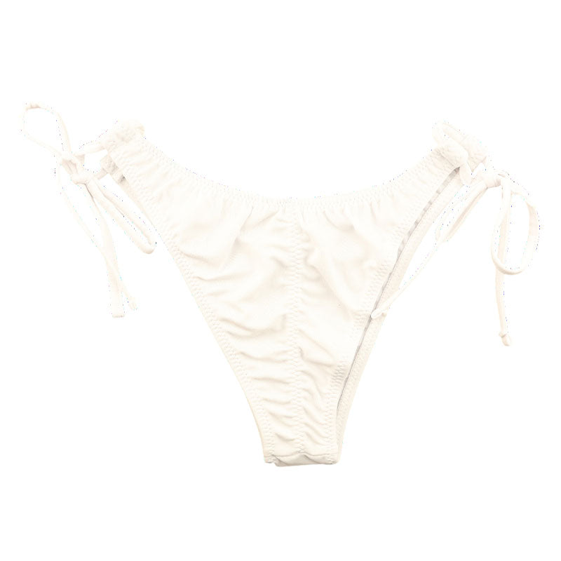 La-Pomme MFS Fabric Half-Back Shorts with Side String Design for a Soft Fit 419034