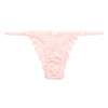 ラ・ポーム 透け感ストレッチレース レディースハーフバックショーツ 秘密ポケット付き 423033