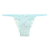 ラ・ポーム 透け感ストレッチレース レディースハーフバックショーツ 秘密ポケット付き 423033