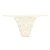 ラ・ポーム 透け感ストレッチレース レディースハーフバックショーツ 秘密ポケット付き 423033