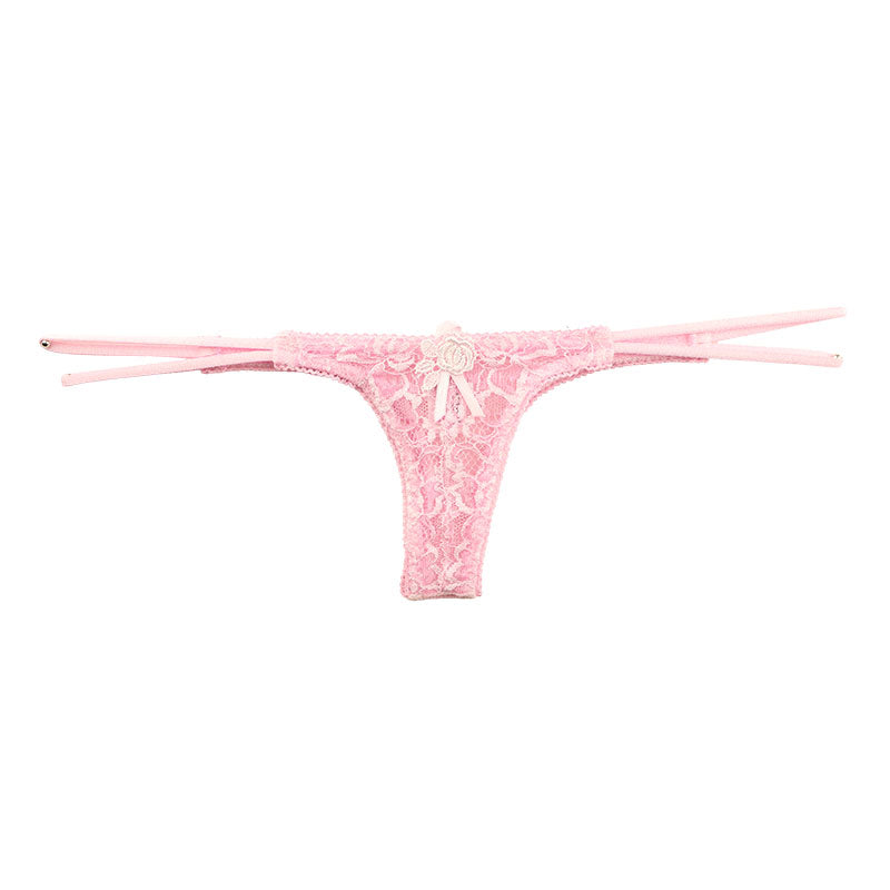 ラ・ポーム エレガントレース メッシュ エアリー ローライズTバックランジェリー 423034