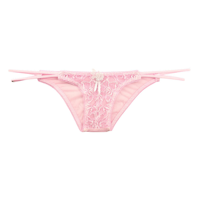 ラ・ポーム エレガントレース メッシュ エアリー ローライズハーフバックランジェリー 423035