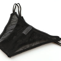 ラ・ポーム エレガントレース メッシュ エアリー ローライズハーフバックランジェリー 423035