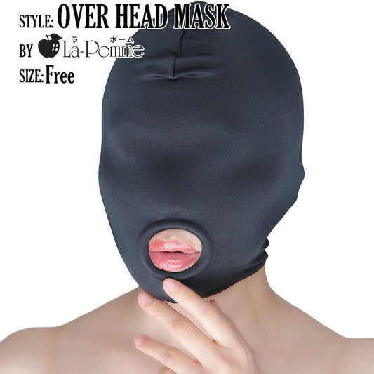 La-Pomme E6000 Fabric Stretch Face Mask with Open Mouth and Built-in Power Ring 52109