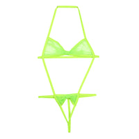 ラ・ポーム 妖艶リボン風ブラ シースルー素材 ミストラメ入り セクシーランジェリー 526004