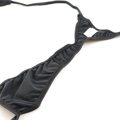 La-Pomme E6000 fabric cross design bodysuit micro mini bikini 533119