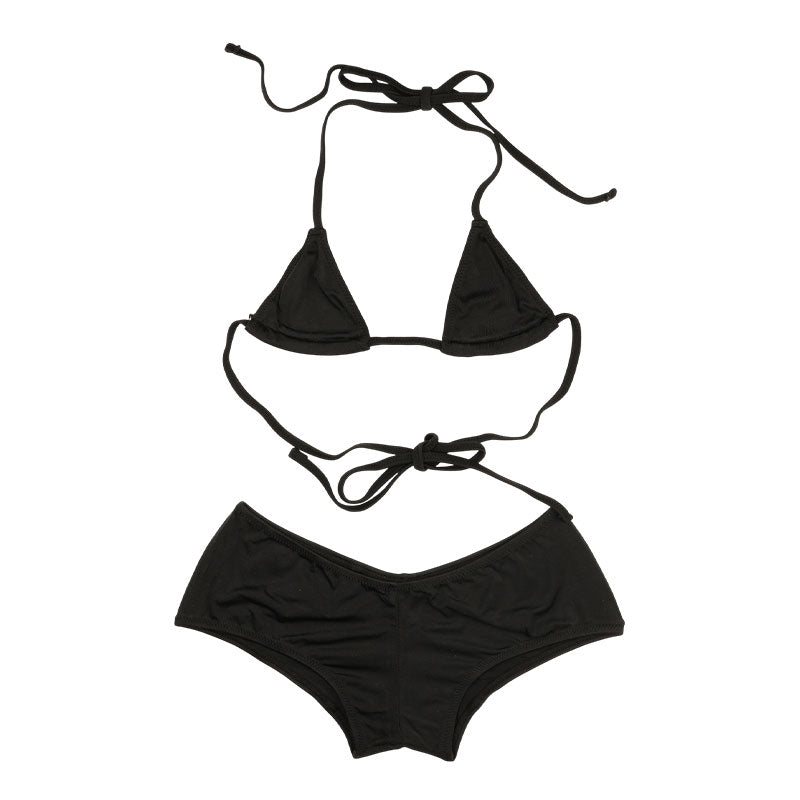 【OUTLET】ラ・ポーム 快適＆セクシー MFSストレッチ ブラ＆ショーツ 統一感ペアセット 535036