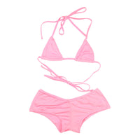 ラ・ポーム 快適＆セクシー MFSストレッチ ブラ＆ショーツ 統一感ペアセット 535036