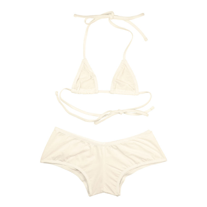 【OUTLET】ラ・ポーム 快適＆セクシー MFSストレッチ ブラ＆ショーツ 統一感ペアセット 535036