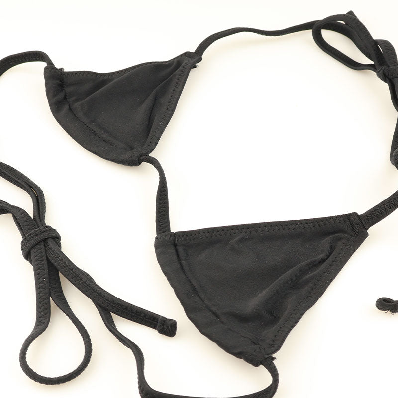 【OUTLET】ラ・ポーム 快適＆セクシー MFSストレッチ ブラ＆ショーツ 統一感ペアセット 535036