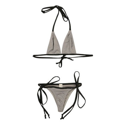 La Paum MFS Fabric Adjustable Triangle Bra & Panties Lingerie Set 535037