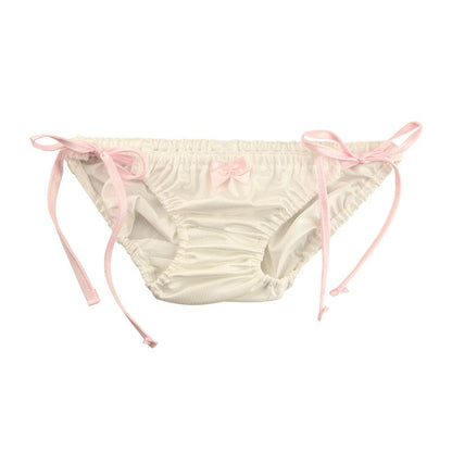 Petit Mignon Felica fabric Small and fluffy look Inner elastic Side strings Full back Scanty 540