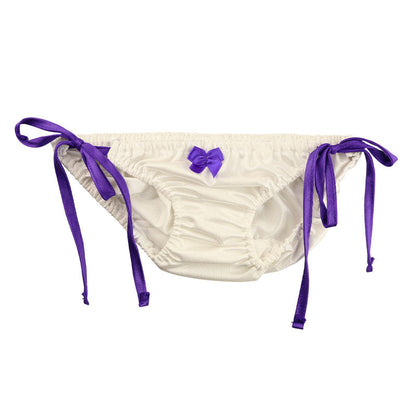 Petit Mignon Felica fabric Small and fluffy look Inner elastic Side strings Full back Scanty 540