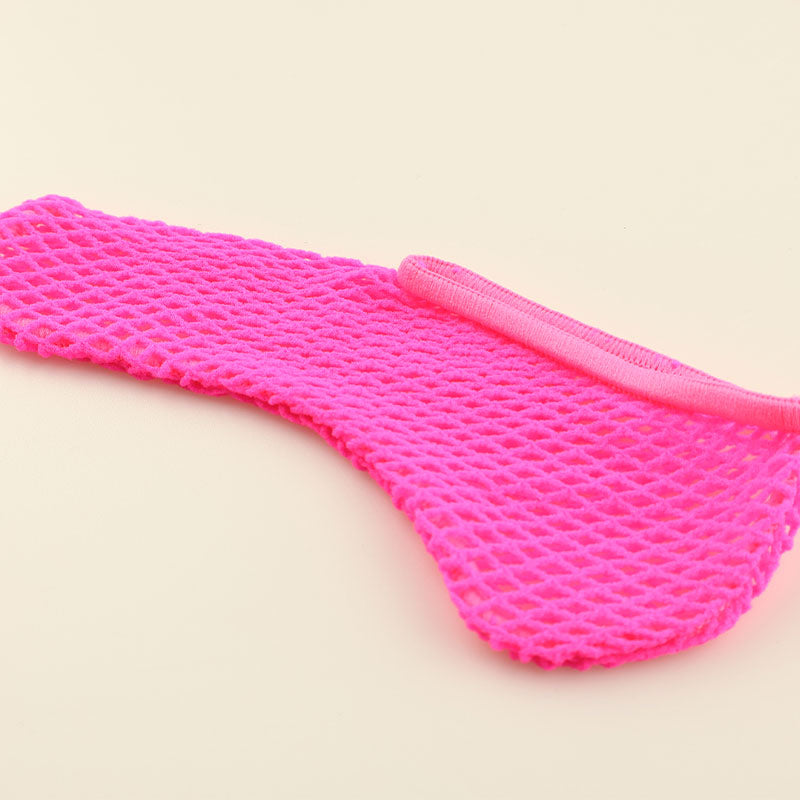 メンズ 新感覚 メンズ下着 メッシュサック 非貫通 透け感素材 男性を優しく包むインナー 61312