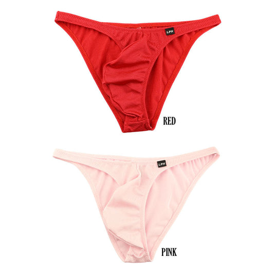 [OUTLET] Men's ESPA Fabric Glossy 3D Pouch Style Full-Back Bikini with Secure Fit 618142