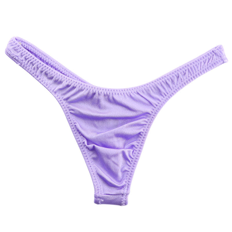 ユニセックス ＴＳＫ生地 キラキラとした光沢感 極小 Tバックビキニ 619153