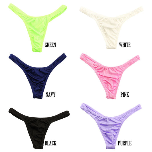 Unisex TSK fabric, glittering and shiny, tiny T-back bikini 619153
