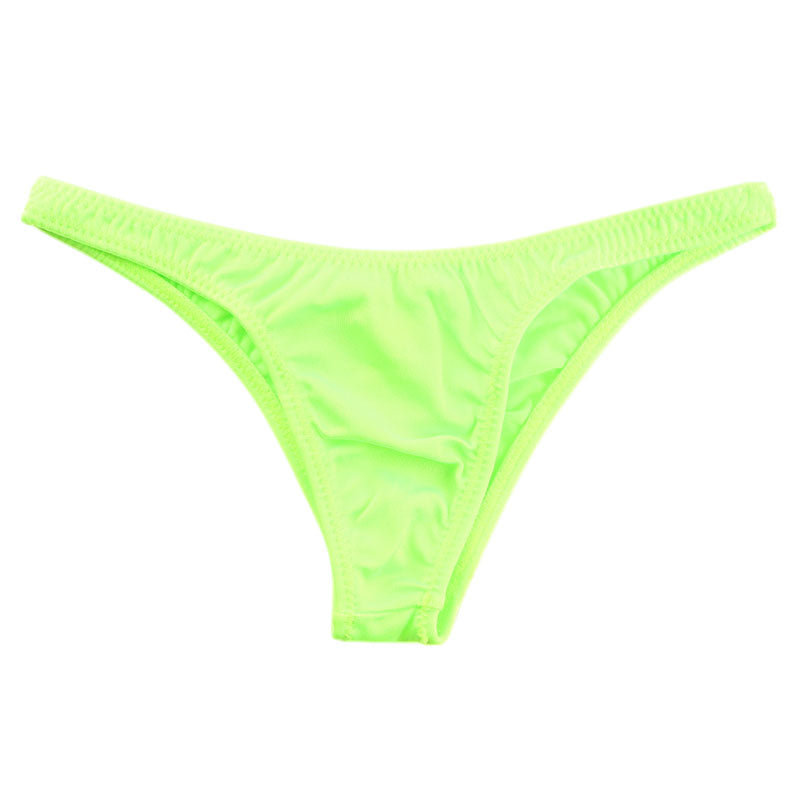 ユニセックス ＴＳＫ生地 キラキラとした光沢感 極小 ハーフバックビキニ 619154