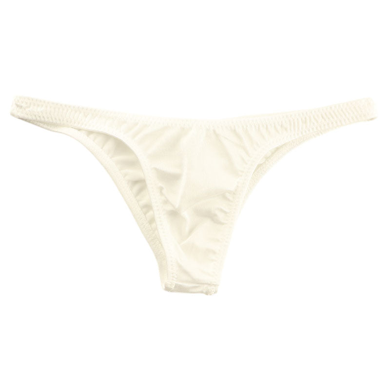 ユニセックス ＴＳＫ生地 キラキラとした光沢感 極小 ハーフバックビキニ 619154