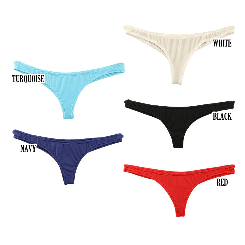 ユニセックス 肌にとろける MFSストレッチ生地 ハギ無しマイクロ極小Tバック 619157