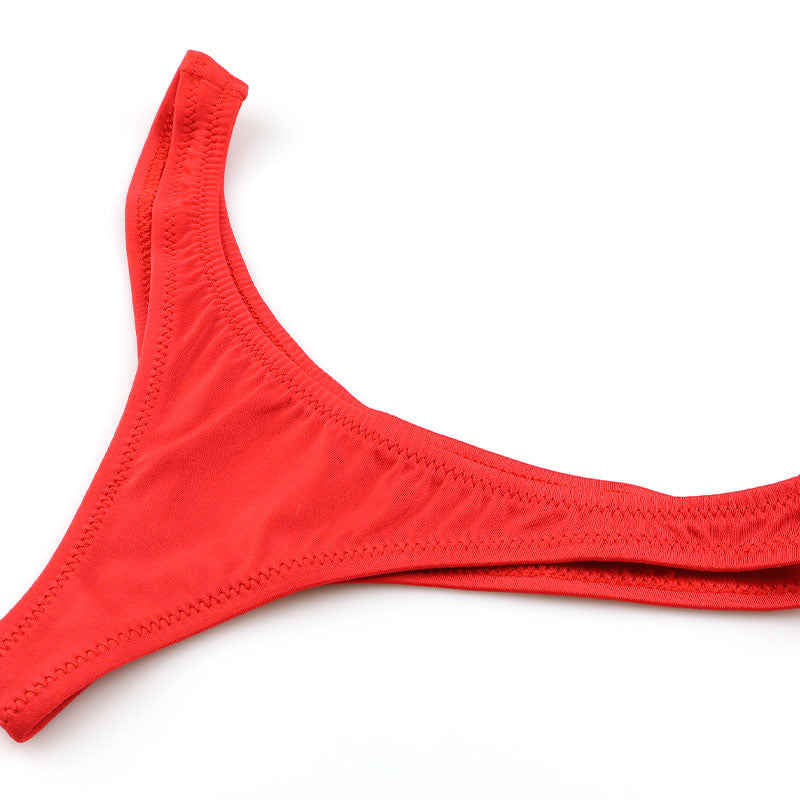 ユニセックス 肌にとろける MFSストレッチ生地 ハギ無しマイクロ極小Tバック 619157