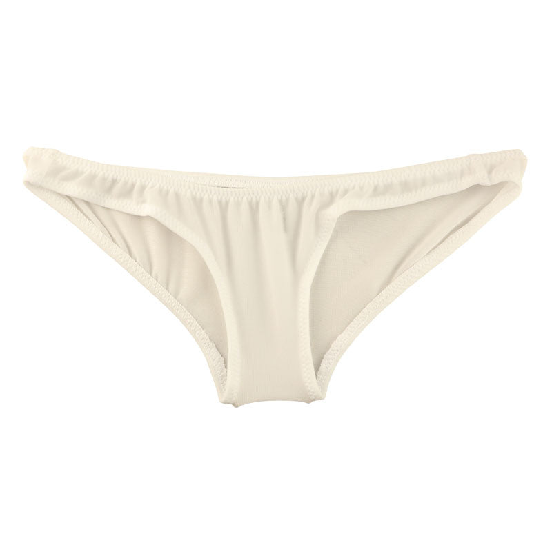 ユニセックス 肌にとろける MFSストレッチ生地 ハギ無しマイクロ極小ハーフバック 619158