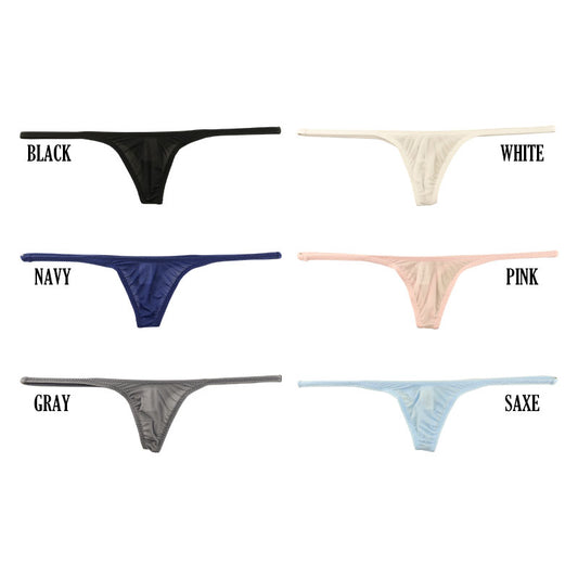 [OUTLET] Unisex Mochi-soft Micro Thong Shorts with Overlapping Sides 619159