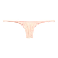 ユニセックス もっちり肌触り 極小ハーフバックショーツ 脇重ねデザイン 619160