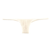 ユニセックス もっちり肌触り 極小ハーフバックショーツ 脇重ねデザイン 619160