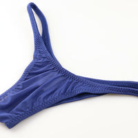 ユニセックス もっちり肌触り 極小ハーフバックショーツ 脇重ねデザイン 619160