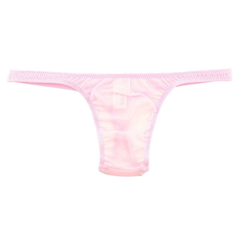 Unisex T-back shorts in airy sheer NHK fabric for a lightweight fit. 619176