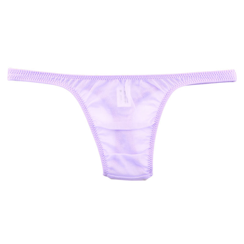 Unisex T-back shorts in airy sheer NHK fabric for a lightweight fit. 619176