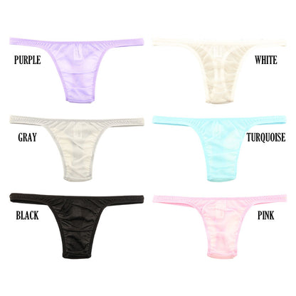 Unisex T-back shorts in airy sheer NHK fabric for a lightweight fit. 619176
