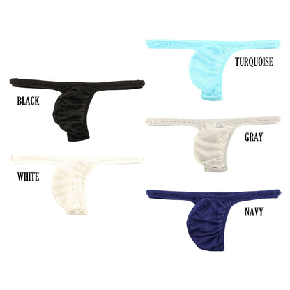 Men's T-back bikini with a three-dimensional full-seam front made of lightweight NHK fabric 619178