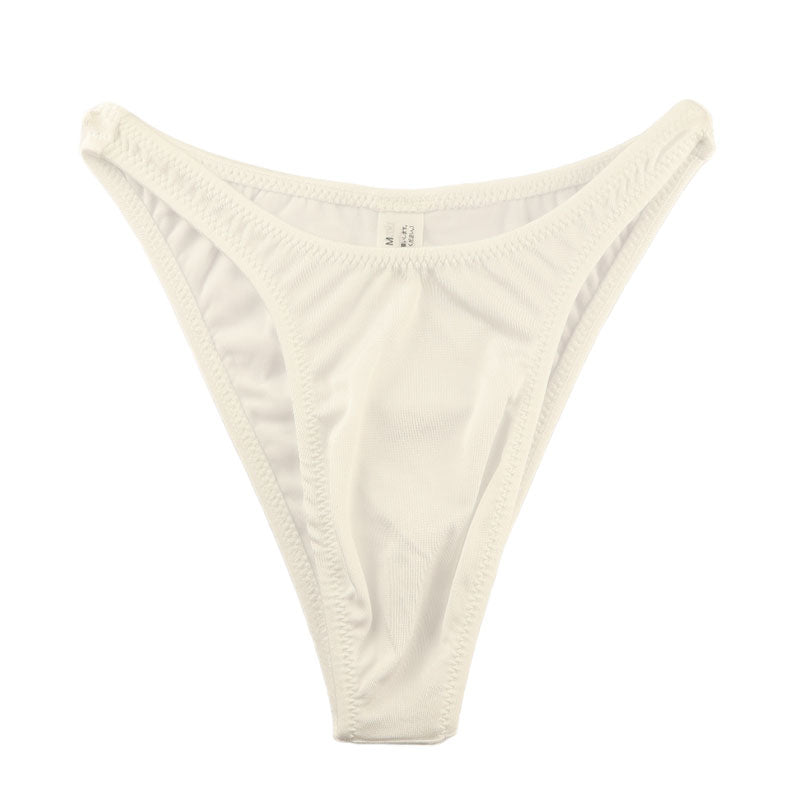 Men's TSK fabric no seam simple design half back bikini 620063